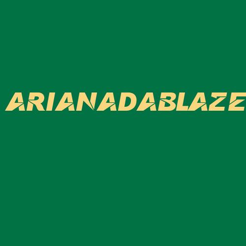 Logo da ARIANADABLAZE